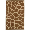 LR Resources Fashion 02515 Natural Hand Tufted Area Rug 5' X 7'9''