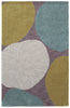 LR Resources Fashion 02518 Gray Hand Tufted Area Rug 5' X 7'9''