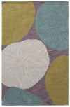 LR Resources Fashion 02518 Gray Hand Tufted Area Rug 7'9'' X 9'9''