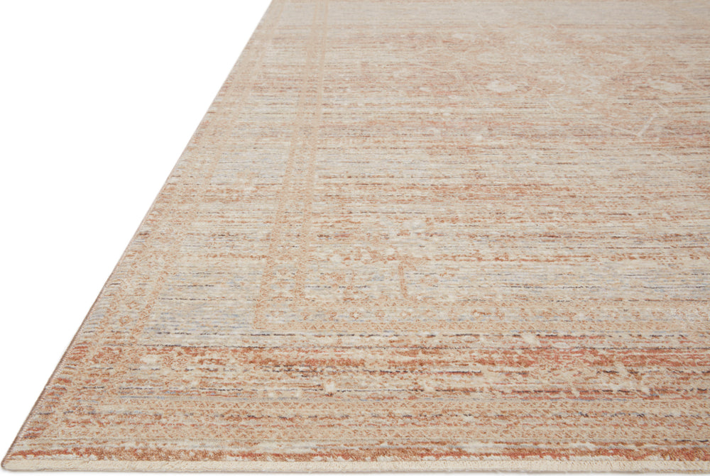 Loloi Faye FAY-08 Terracotta/Sky Area Rug