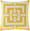 Surya Circles and Squares Charming Criss Cross FB-001 Pillow by Florence Broadhurst 20 X 20 X 5 Down filled