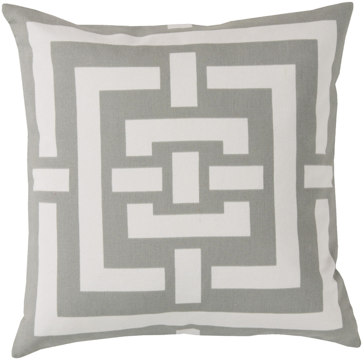 Surya Circles and Squares Charming Criss Cross FB-002 Pillow by Florence Broadhurst
