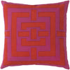 Surya Circles and Squares Charming Criss Cross FB-005 Pillow by Florence Broadhurst main image