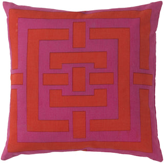 Surya Circles and Squares Charming Criss Cross FB-005 Pillow by Florence Broadhurst main image