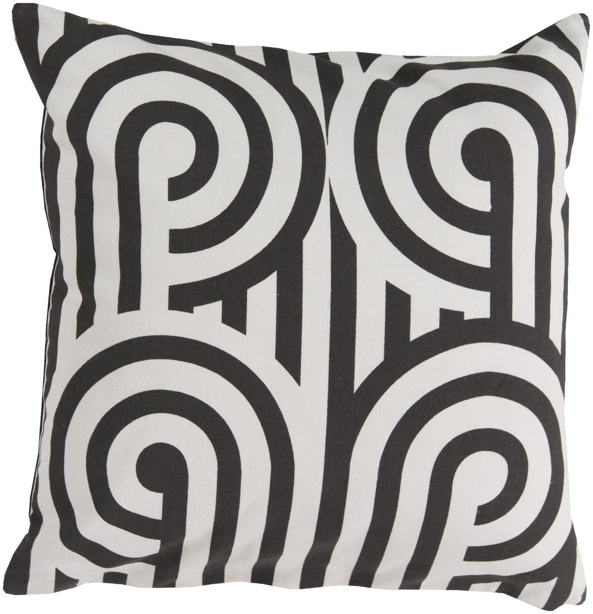 Surya Turnabouts Striking Sphere FB-025 Pillow by Florence Broadhurst