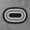 Colonial Mills Flowers Bay FB50 Patriot Blue Area Rug main image