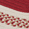 Colonial Mills Flowers Bay FB71 Red Area Rug Closeup Image
