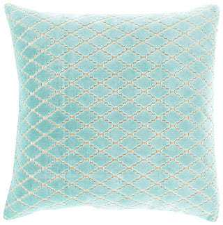 Surya Velvet Antique Lattice FBA-001 Pillow by Florence Broadhurst 20 X 20 X 5 Poly filled