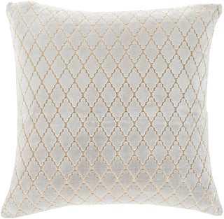 Surya Velvet Antique Lattice FBA-003 Pillow by Florence Broadhurst main image