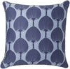 Surya Decorative S Elegant Ogee FBK-001 Pillow by Florence Broadhurst 18 X 18 X 4 Poly filled