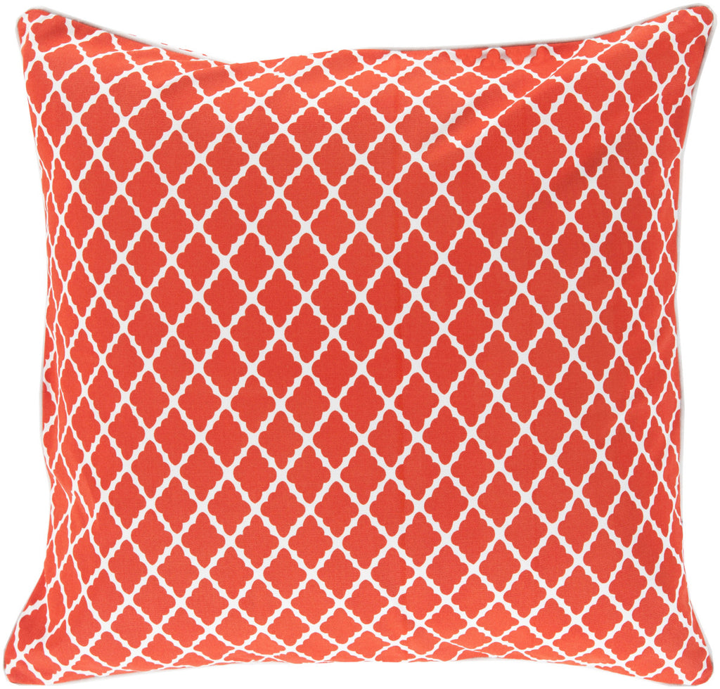 Surya Antique Lattice FBL-002 Pillow by Florence Broadhurst 20 X 20 X 5 Poly filled