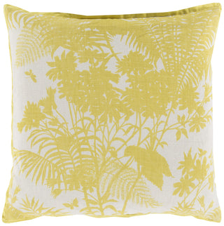 Surya Shadow Floral Isle of Palms FBS-003 Pillow by Florence Broadhurst 20 X 20 X 5 Poly filled