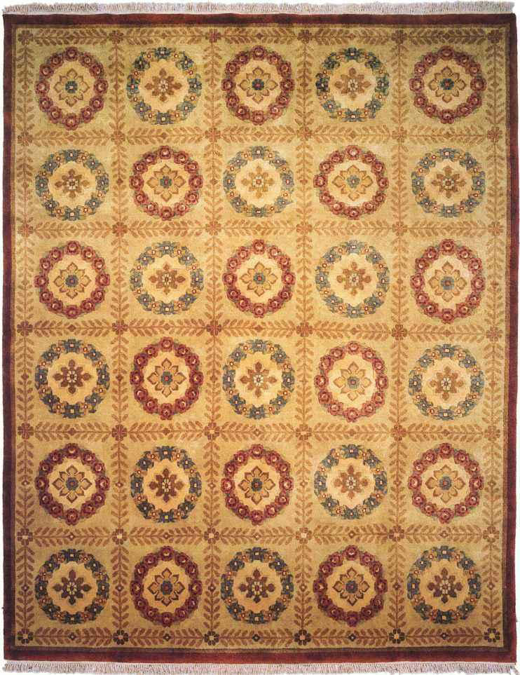 Kalaty Chantal FC-644 Ivory Area Rug main image