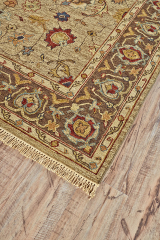 Feizy Goshen 0637F Gold/Brown Area Rug