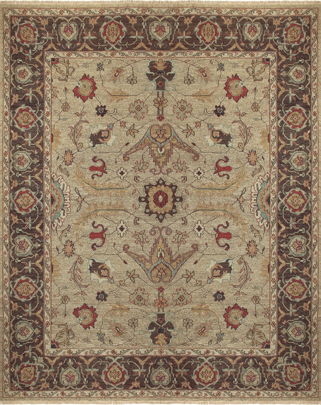 Feizy Goshen 0637F Gold/Brown Area Rug – Incredible Rugs and Decor