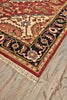 Feizy Goshen 0638F Red/Black Area Rug