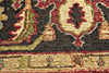 Feizy Goshen 0638F Red/Black Area Rug