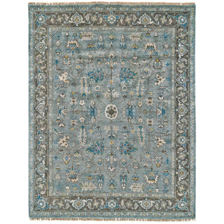 Feizy Ustad 6109F Blue/Gray Area Rug main image