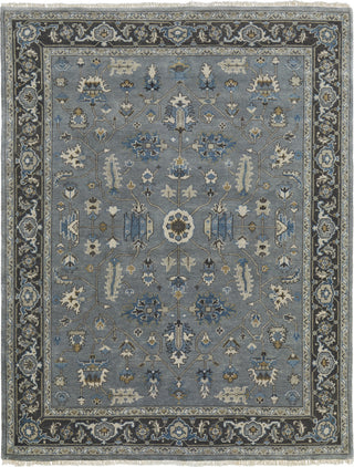 Feizy Ustad 6109F Blue/Gray Area Rug Lifestyle Image Feature