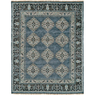 Feizy Ustad 6111F Blue/Gray Area Rug main image