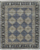 Feizy Ustad 6111F Blue/Gray Area Rug Lifestyle Image Feature