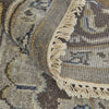 Feizy Ustad 6112F Gray/Blue Area Rug Detail Image