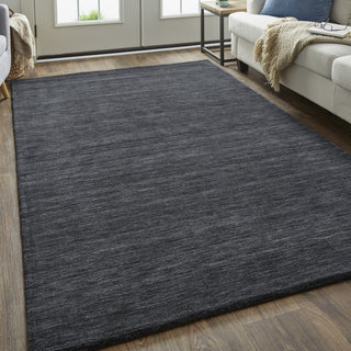 Feizy Luna 8049F Black/Gray Area Rug Lifestyle Image