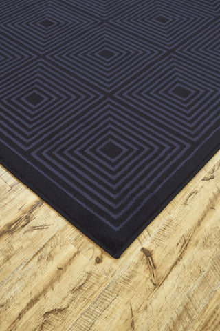 Feizy Azeri 3844F Black/Charcoal Area Rug