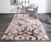 Feizy Lorrain 8564F Purple/Ivory Area Rug Lifestyle Image Feature