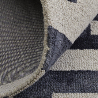 Feizy Lorrain 8568F Noir Area Rug Detail Image