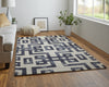 Feizy Lorrain 8568F Noir Area Rug Lifestyle Image