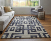 Feizy Lorrain 8568F Noir Area Rug Lifestyle Image