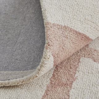 Feizy Lorrain 8571F Blush Area Rug Detail Image