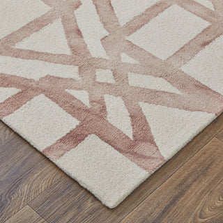 Feizy Lorrain 8571F Blush Area Rug Lifestyle Image