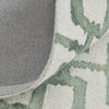 Feizy Lorrain 8919F Green/Ivory Area Rug Detail Image