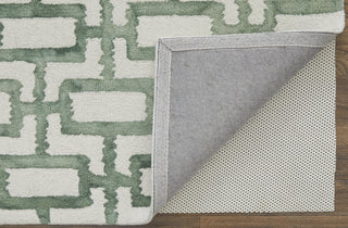 Feizy Lorrain 8919F Green/Ivory Area Rug Lifestyle Image