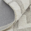 Feizy Lorrain 8919F Gray/Ivory Area Rug Detail Image