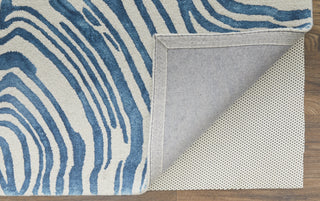 Feizy Lorrain 8920F Blue/Ivory Area Rug Lifestyle Image