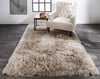 Feizy Beckley 4450F Tan Area Rug Lifestyle Image Feature
