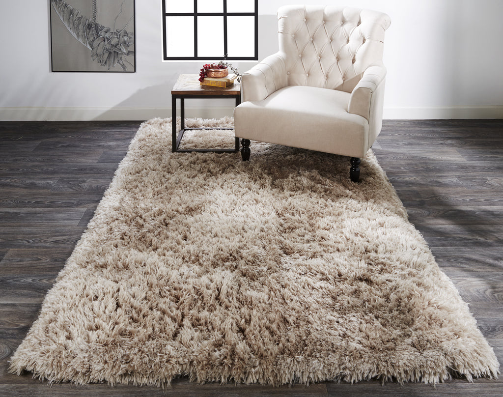 Feizy Beckley 4450F Tan Area Rug Lifestyle Image Feature