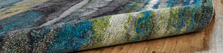 Feizy Brixton 3606F Teal Area Rug Detail Image