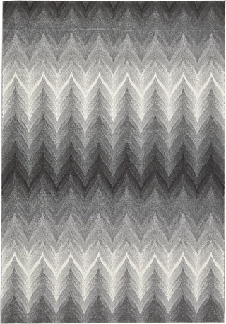 Feizy Bleecker 3589F Gray/White Area Rug main image