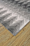 Feizy Bleecker 3589F Gray/White Area Rug Lifestyle Image