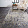 Feizy Bleecker 3604F Gray/Yellow Area Rug Lifestyle Image