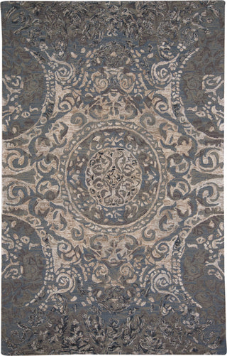 Feizy Tivoli 8214F Gray/Blue Area Rug main image