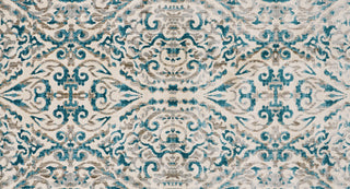 Feizy Keats 3466F Turquoise Area Rug