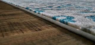 Feizy Keats 3466F Turquoise Area Rug