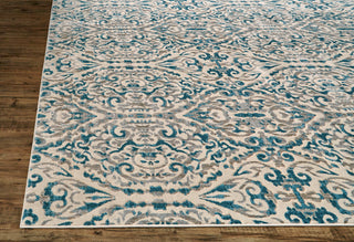 Feizy Keats 3466F Turquoise Area Rug