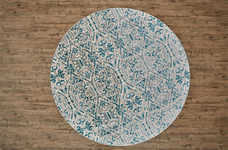 Feizy Keats 3466F Turquoise Area Rug