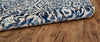 Feizy Milton 3466F Blue/Ivory Area Rug Detail Image